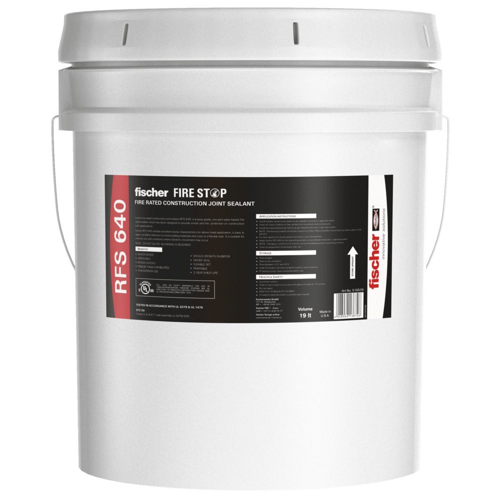 fischer Hızlı Yangına Dayanıklı Sızdırmazlık RFS 640